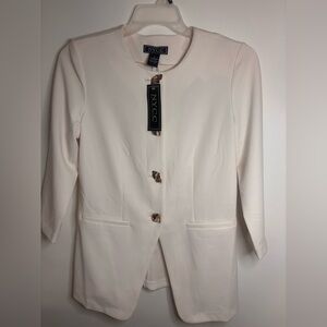 NYC Women's Elegant Cream Blazer
